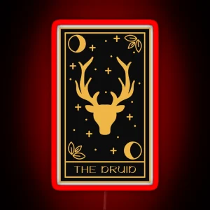 Druid Tarot RGB Neon Sign