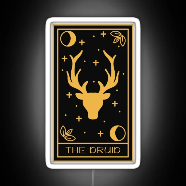 Druid Tarot RGB Neon Sign