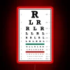 Drummers Eye Chart RGB Neon Sign - Image 2