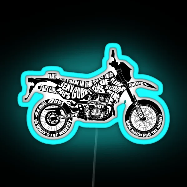 DRZ400 SM RGB Neon Sign