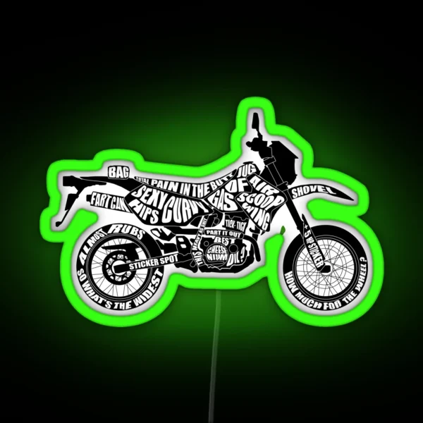 DRZ400 SM RGB Neon Sign