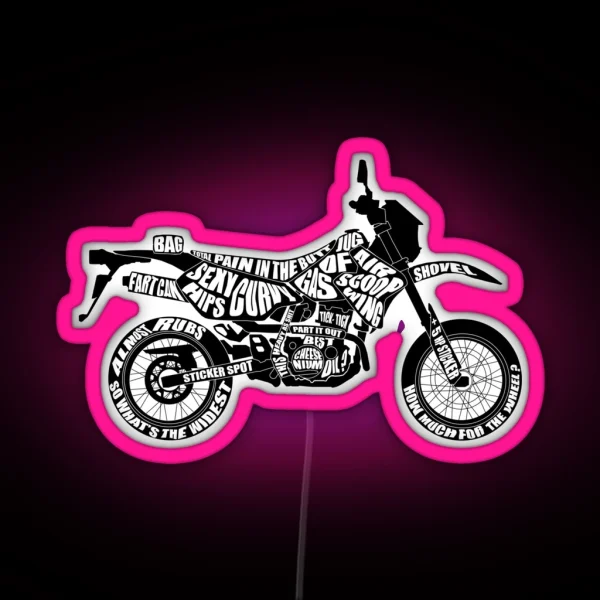 DRZ400 SM RGB Neon Sign