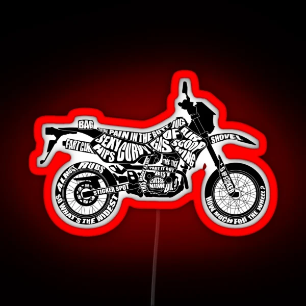 DRZ400 SM RGB Neon Sign