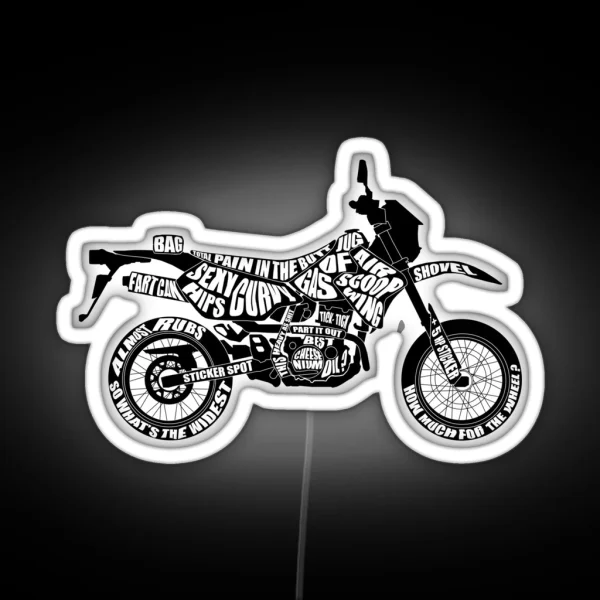 DRZ400 SM RGB Neon Sign