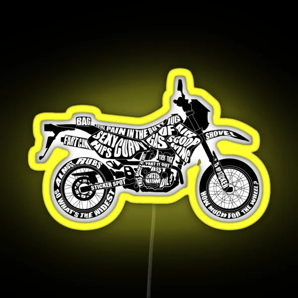 DRZ400 SM RGB Neon Sign