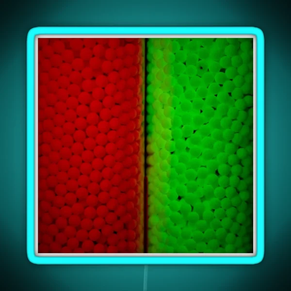 Dual Color Fluorescent Airsoft Bbs RGB Neon Sign