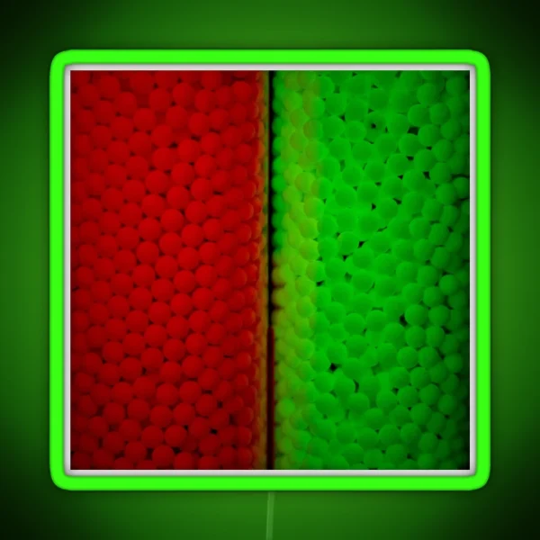 Dual Color Fluorescent Airsoft Bbs RGB Neon Sign