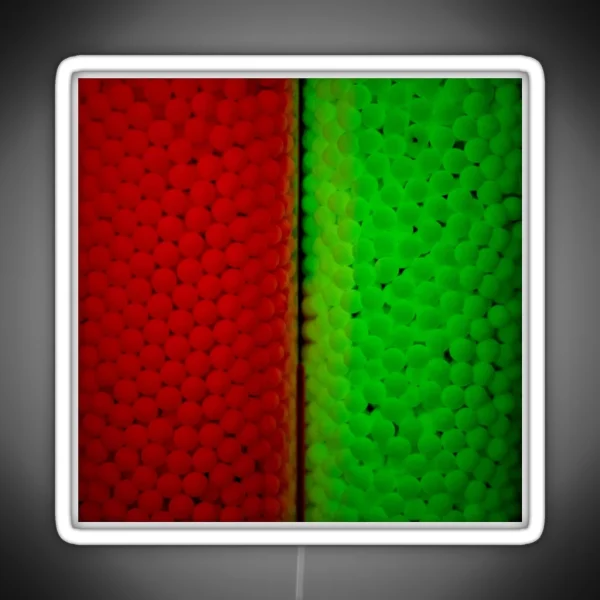 Dual Color Fluorescent Airsoft Bbs RGB Neon Sign