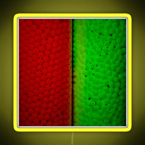 Dual Color Fluorescent Airsoft Bbs RGB Neon Sign