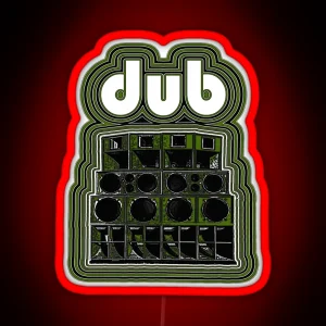 Dub Bassbin RGB Neon Sign