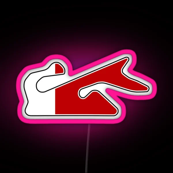 Dubai Autodrome Flag RGB Neon Sign