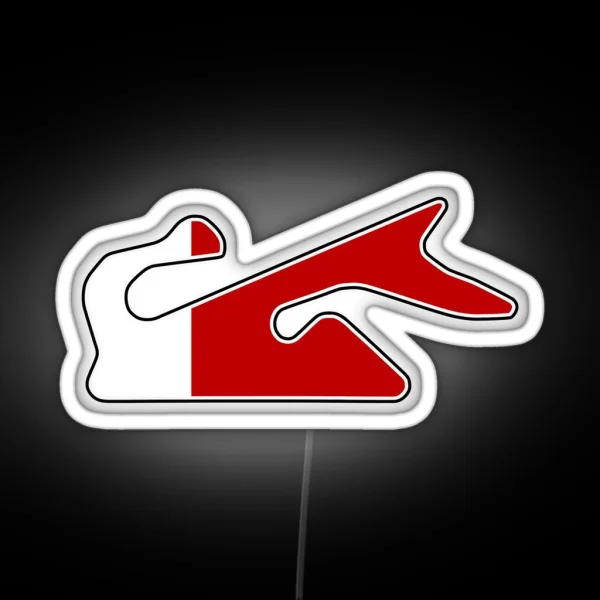 Dubai Autodrome Flag RGB Neon Sign