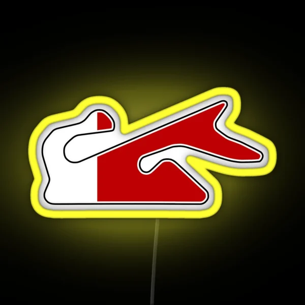 Dubai Autodrome Flag RGB Neon Sign