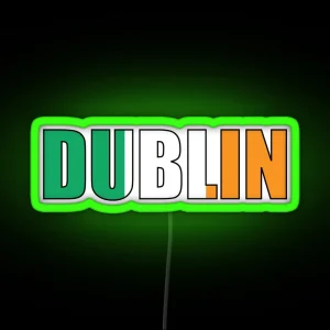 Dublin RGB Neon Sign