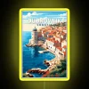 Dubrovnik Croatia Travel Art Vintage RGB Neon Sign - Image 5
