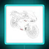 Ducati 848 RGB Neon Sign - Image 2