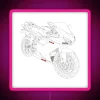 Ducati 848 RGB Neon Sign - Image 6