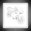 Ducati 848 RGB Neon Sign - Image 4