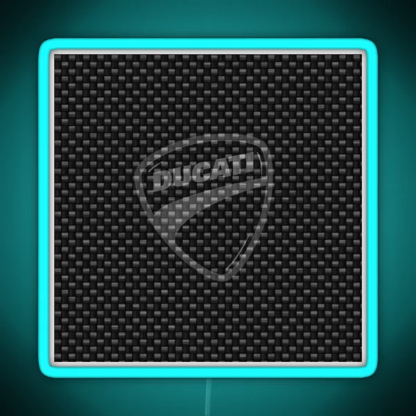 Ducati Corse Motorcycle RGB Neon Sign
