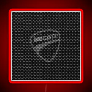 Ducati Corse Motorcycle RGB Neon Sign