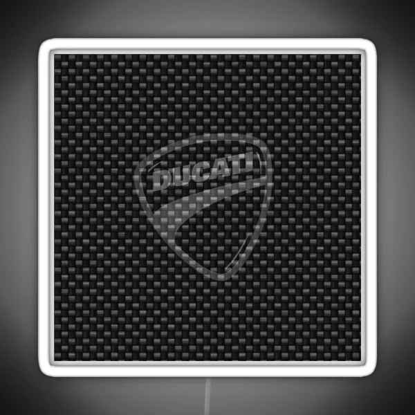 Ducati Corse Motorcycle RGB Neon Sign