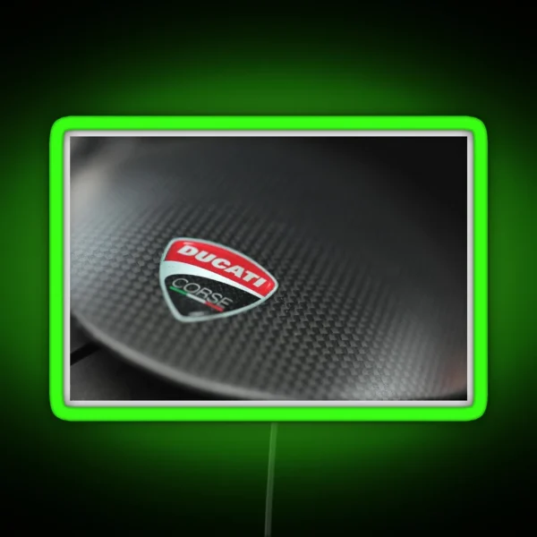 Ducati Corse RGB Neon Sign