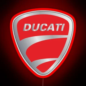 Ducati Logo V2 RGB Neon Sign