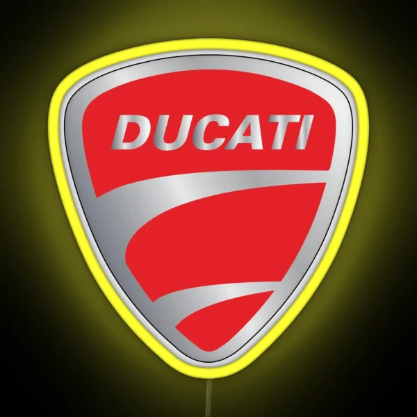 Ducati Logo V2 RGB Neon Sign