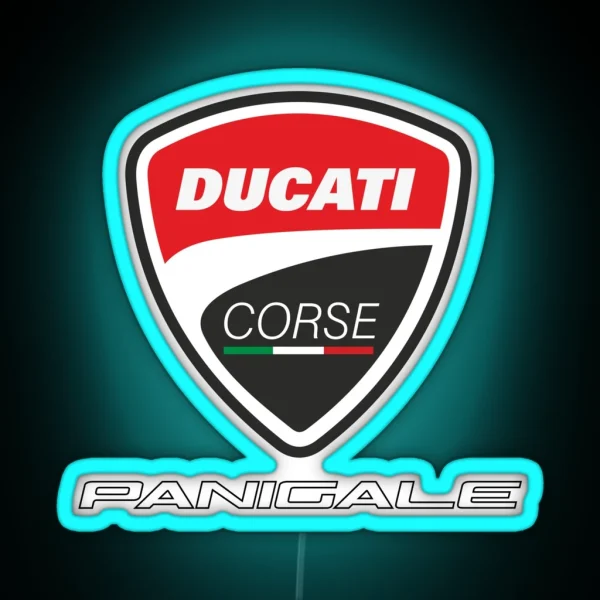 Ducati Panigale RGB Neon Sign