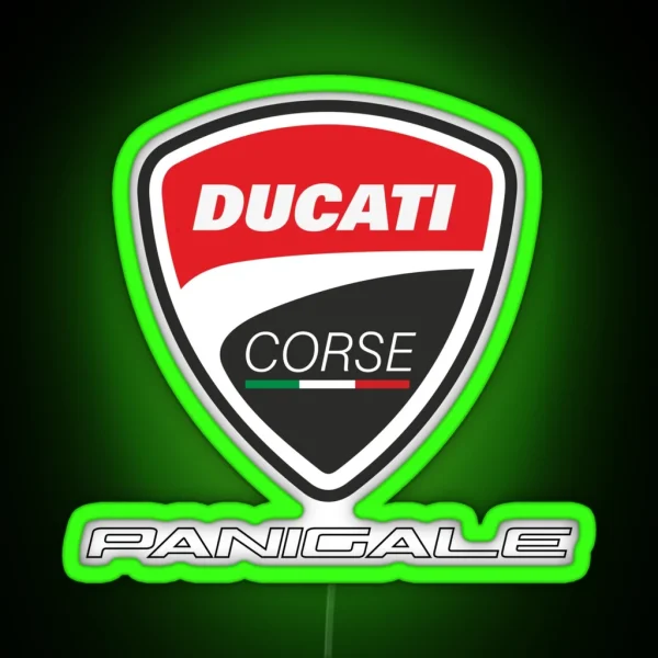 Ducati Panigale RGB Neon Sign