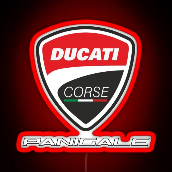 Ducati Panigale RGB Neon Sign