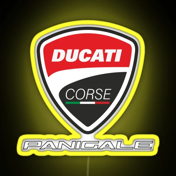 Ducati Panigale RGB Neon Sign