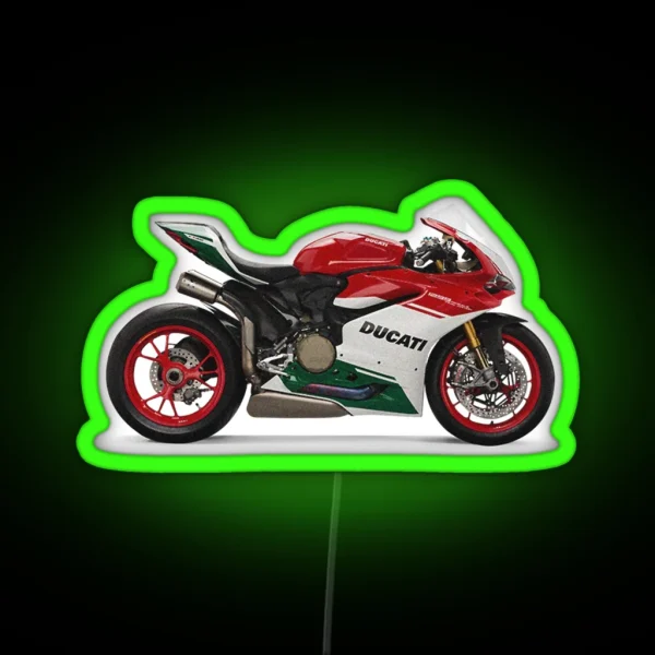 Ducati Panigale RGB Neon Sign