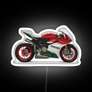 Ducati Panigale RGB Neon Sign