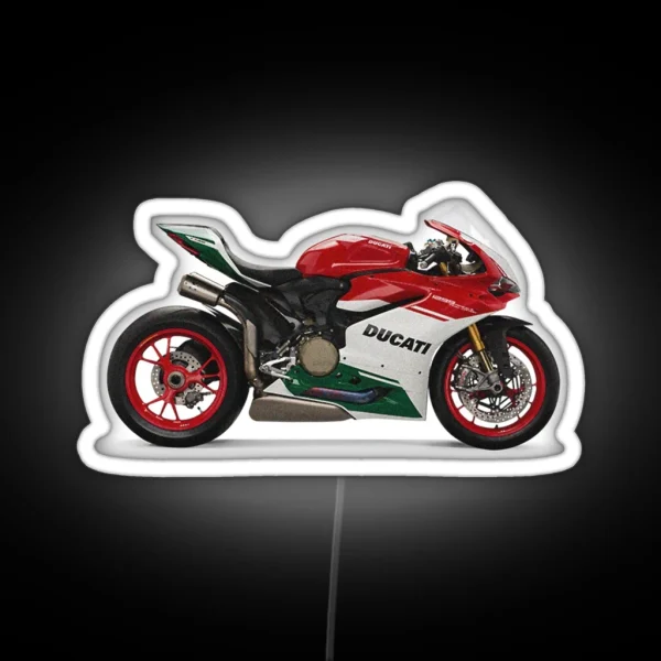 Ducati Panigale RGB Neon Sign