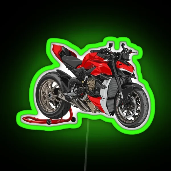 Ducati Streetfighter V4 RGB Neon Sign