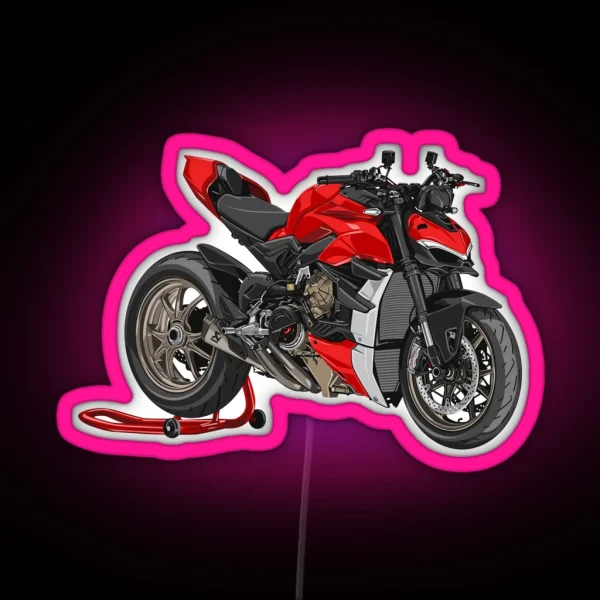 Ducati Streetfighter V4 RGB Neon Sign