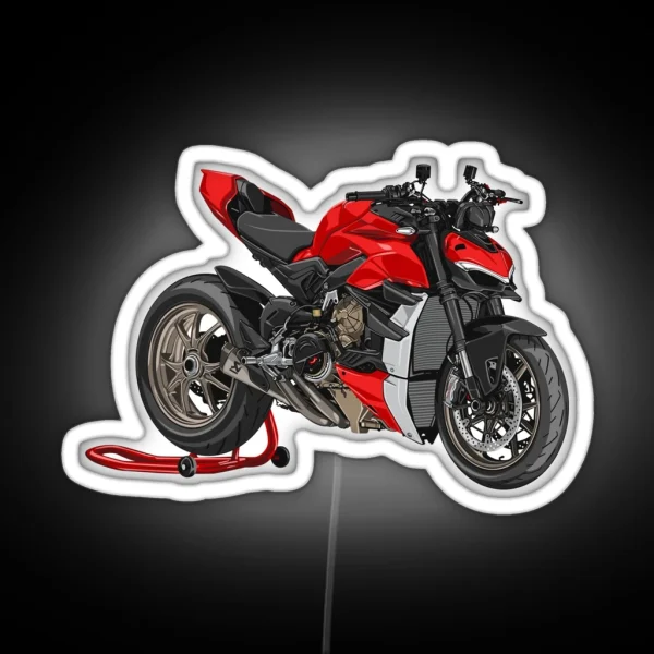 Ducati Streetfighter V4 RGB Neon Sign