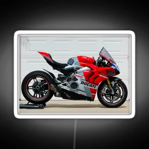 Ducati V4 Corse RGB Neon Sign