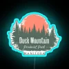 Duck Mountain Provincial Park Manitoba Forest And Sunset RGB Neon Sign - Image 3