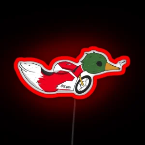 Duckati Ducati RGB Neon Sign