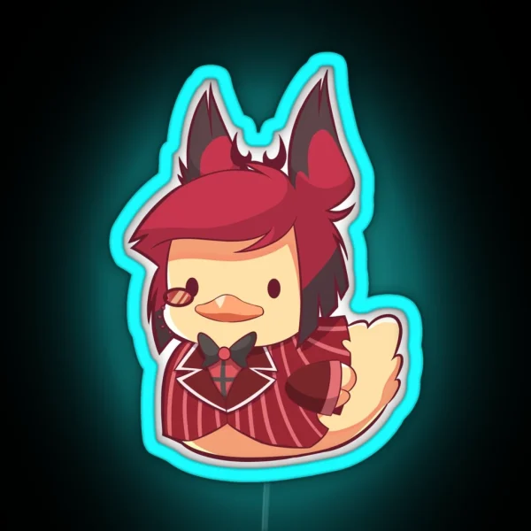 Duckling Alastor RGB Neon Sign