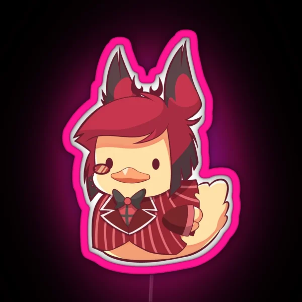 Duckling Alastor RGB Neon Sign