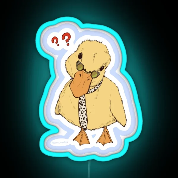 Ducky Fuzz Nanami RGB Neon Sign