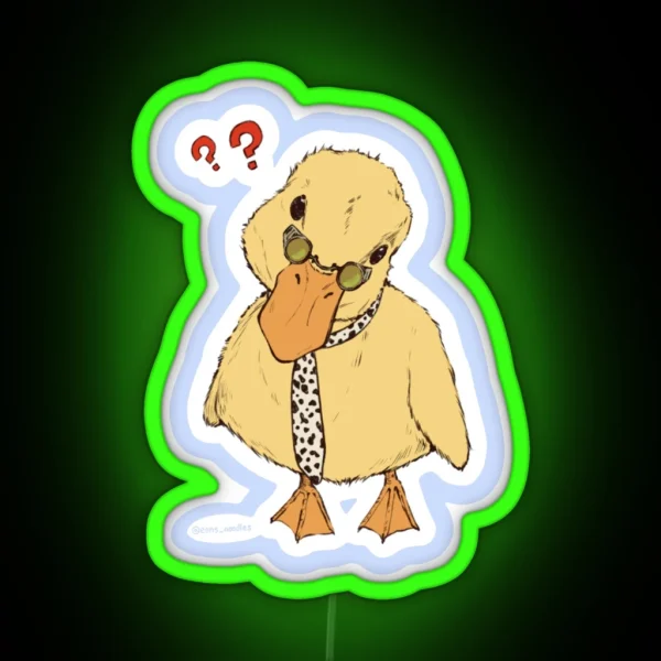 Ducky Fuzz Nanami RGB Neon Sign