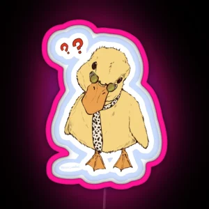 Ducky Fuzz Nanami RGB Neon Sign