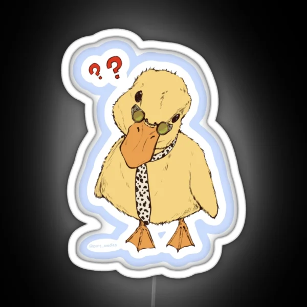 Ducky Fuzz Nanami RGB Neon Sign