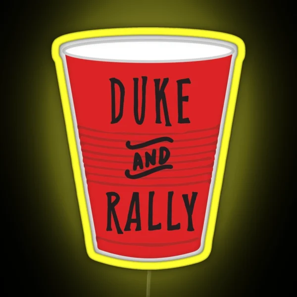 Duke And Rally RGB Neon Sign