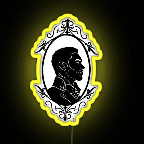 Duke Of Hastings Cameo RGB Neon Sign