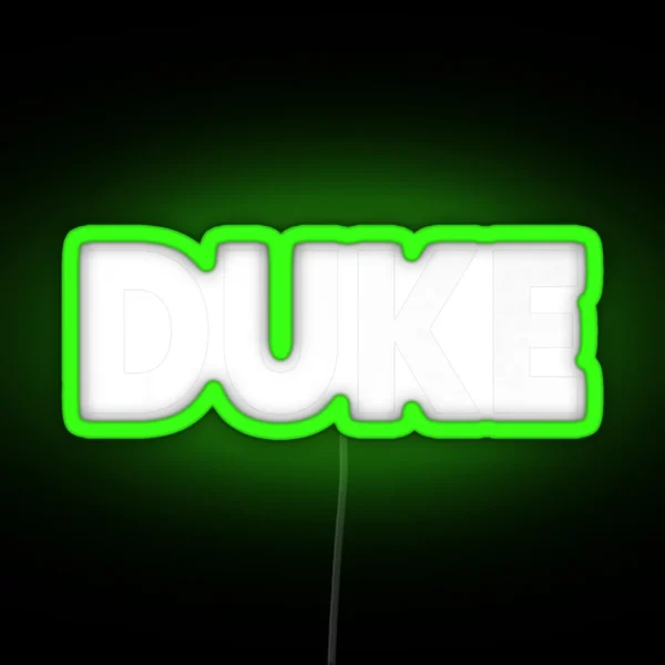 Duke Premium RGB Neon Sign